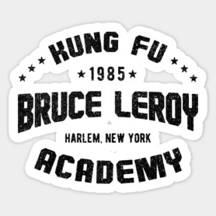 Bruce leroy Sticker