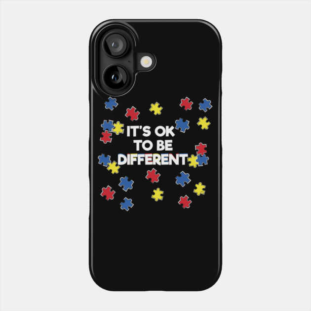 Autism Awareness Design Gift for Autistic Kids Awareness print Phone Case by creative