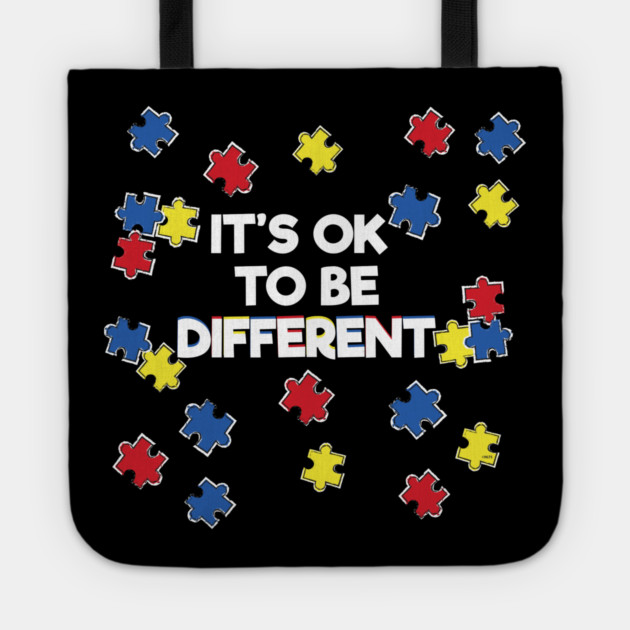 Autism Awareness Design Gift for Autistic Kids Awareness print Tote by creative