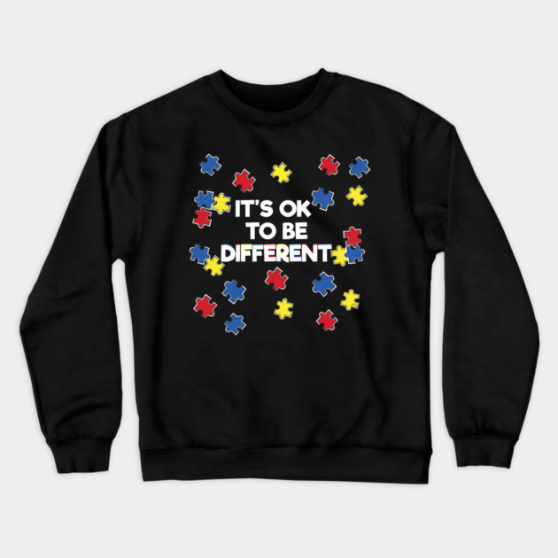 Autism Awareness Design Gift for Autistic Kids Awareness print Crewneck Sweatshirt by creative