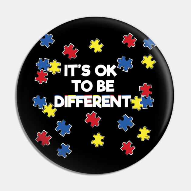 Autism Awareness Design Gift for Autistic Kids Awareness print Pin by creative