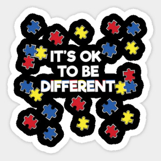Autism Awareness Design Gift for Autistic Kids Awareness print Sticker
