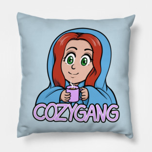 Cozy Gang Tea Time Pillow