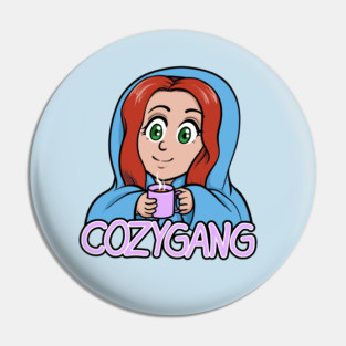 Cozy Gang Tea Time Pin