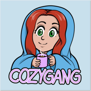 Cozy Gang Tea Time Posters and Art