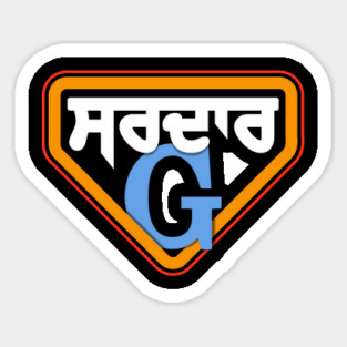 Sardar g Sticker