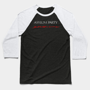 Asylum Party †††† Faded Design Baseball T-Shirt