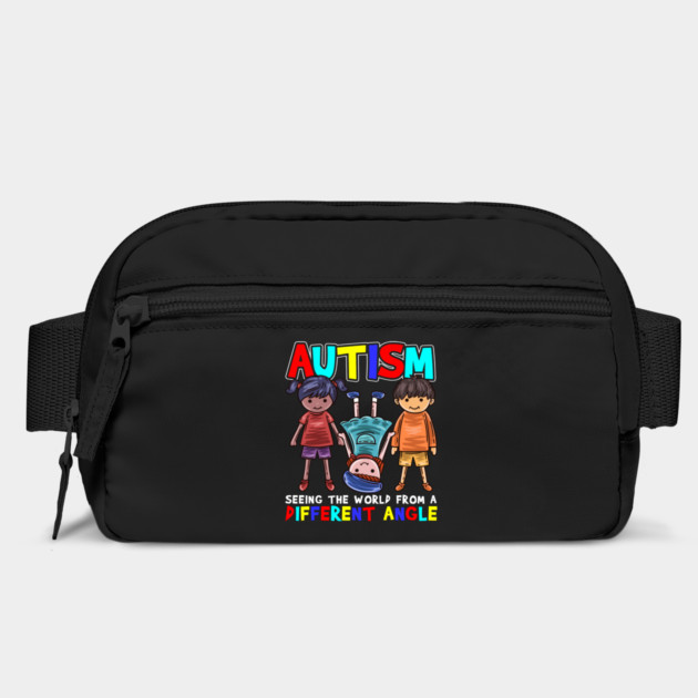 Autism Seeing the World from a Different Angle Awareness product by creative