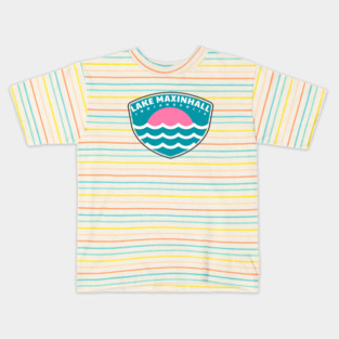Lake Maxinhall Pink Sunset Kids T-Shirt