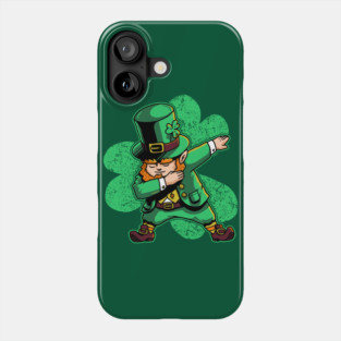 Dabechaun Leprechaun Dabbing St Patricks Day Green Shirt Phone Case