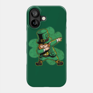 Dabechaun Leprechaun Dabbing St Patricks Day Green Shirt II Phone Case