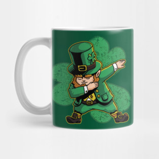 Dabechaun Leprechaun Dabbing St Patricks Day Green Shirt II Mug