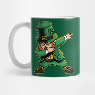 Dabechaun Funny Leprechaun Dabbing St Patricks Day Shirt Mug