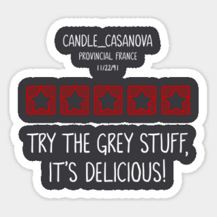 Review As Old As Time Sticker