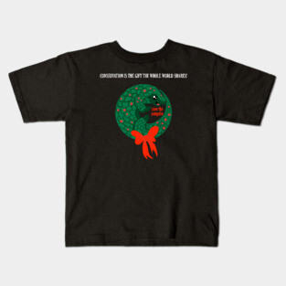 Pangolin Wreath Kids T-Shirt
