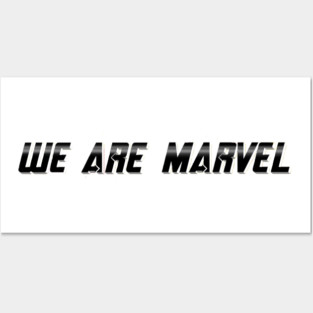 We Are Marvel Pod Name Posters and Art