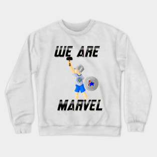 We Are Marvel Pod (Just Justin) Crewneck Sweatshirt