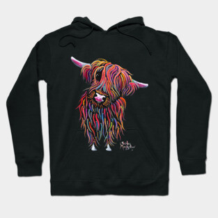Scottish Highland Hairy Cow ' BoLLY ' Hoodie