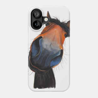 Happy Horse ' HaPPY DaVE ' by Shirley MacArthur Phone Case