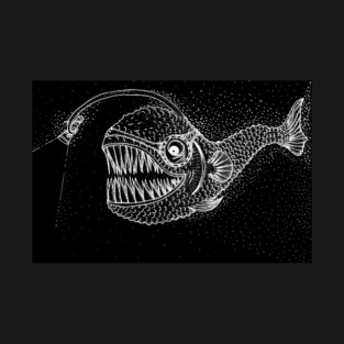 Fish from depths dark T-Shirt