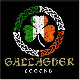 Gallagher (Irish Legend) Posters and Art