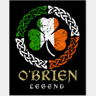 O'Brien (Irish Legend) Posters and Art