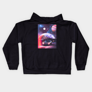 Midnight drive Kids Hoodie
