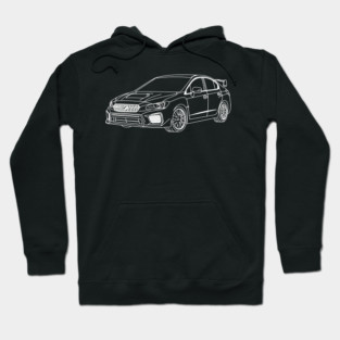 Subaru Impreza WRX sti Hoodie