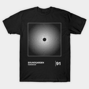 Soundgarden / Minimalist Style Graphic Design T-Shirt
