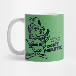Retro Woodsy Owl Mug