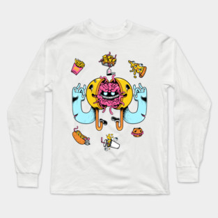 Fastfood Guru Long Sleeve T-Shirt