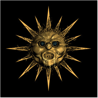 steampunk sun Posters and Art