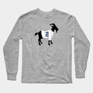 Derek Jeter GOAT Long Sleeve T-Shirt