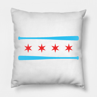 Chicago Baseball Pillow