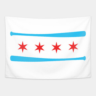 Chicago Baseball Tapestry