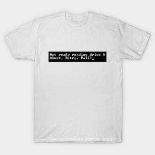 Disk Operating System Error T-Shirt