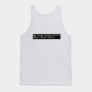 Disk Operating System Error Tank Top