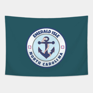 Emerald Isle Circle Tapestry