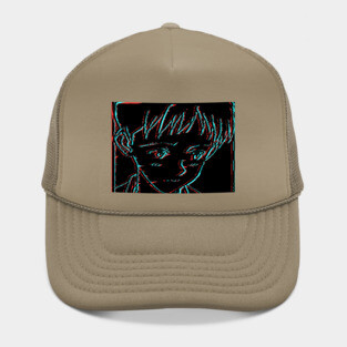 Shinji 3D Glitch Hat