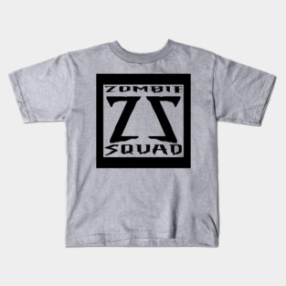 Zombie Squad ZS Sinister (Black) Kids T-Shirt
