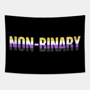 Non-Binary Pride Flag | Gender Identity Genderqueer Tapestry