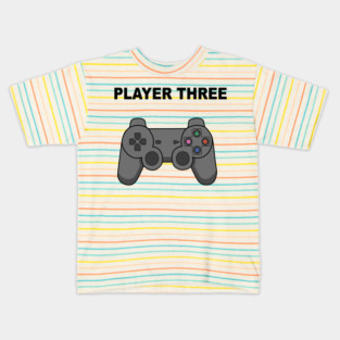 Player Three Kids T-Shirt