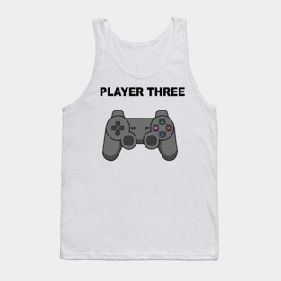 Player Three Tank Top