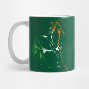 Irish Pride Horse Mug