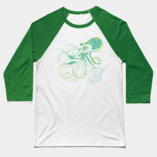 Octopus Baseball T-Shirt