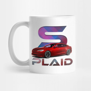 Tesla Plaid Mug