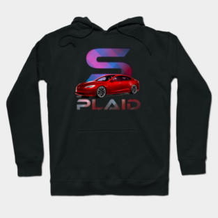 Tesla Plaid Hoodie