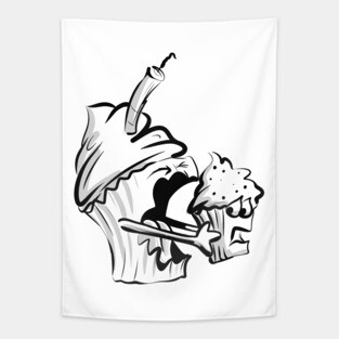 Cannibal Cupcake Tapestry