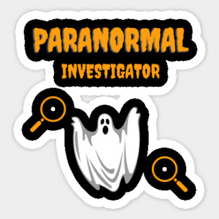 Paranormal Investigator Sticker