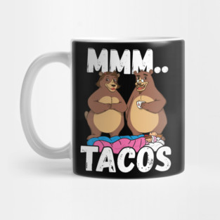 Camping Bears Love Taco Mmm.. Tacos Mug